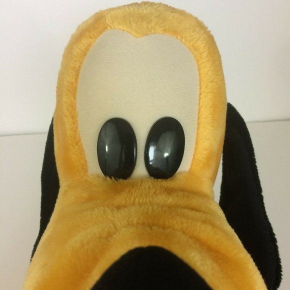 Walt Disney Company Pluto Dog Plush 16" Sitting Large Stuffed Animal Tongue Out - Picture 4 of 12